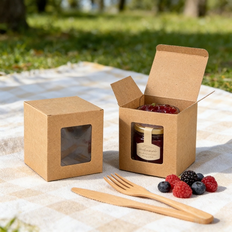 Brown Kraft Paper Boxes with P - Kraft Box Candle 评论和价格