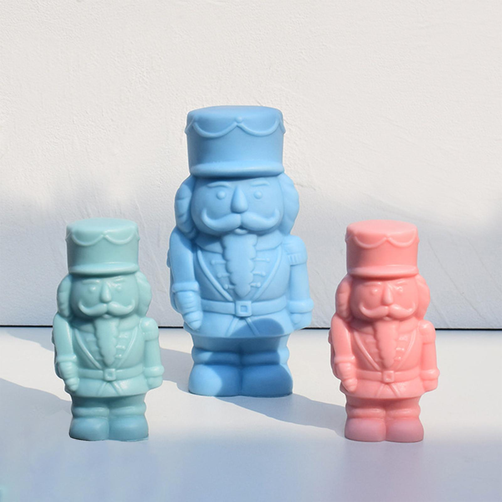 Nutcrackers Soldier Candle Mol - Candle Making Fat 评论和价格