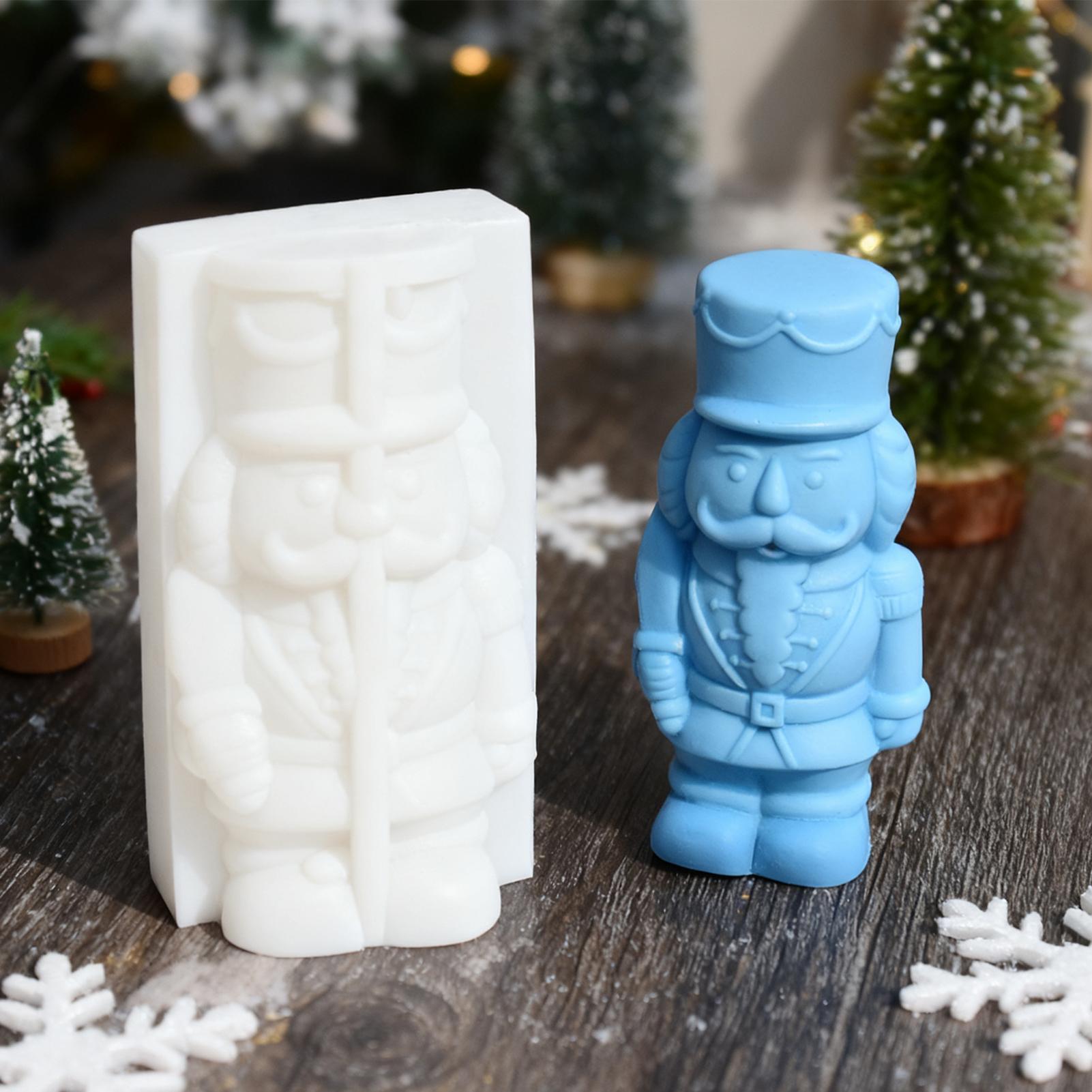 Nutcrackers Soldier Candle Mol - Candle Making Fat 评论和价格