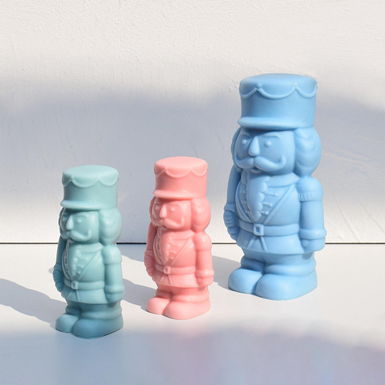 Nutcrackers Soldier Candle Mol - Candle Making Fat 评论和价格