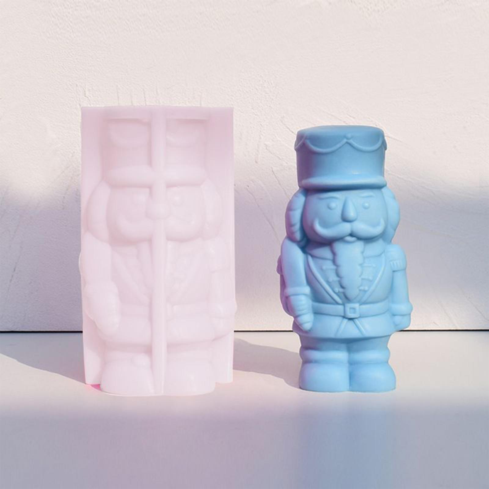 Nutcrackers Soldier Candle Mol - Candle Making Fat 评论和价格